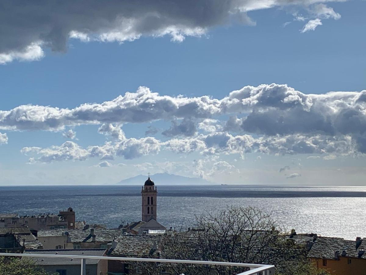 Magnifique Maison Avec Vue Mer Hauteur De Bastia Бастия Экстерьер фото