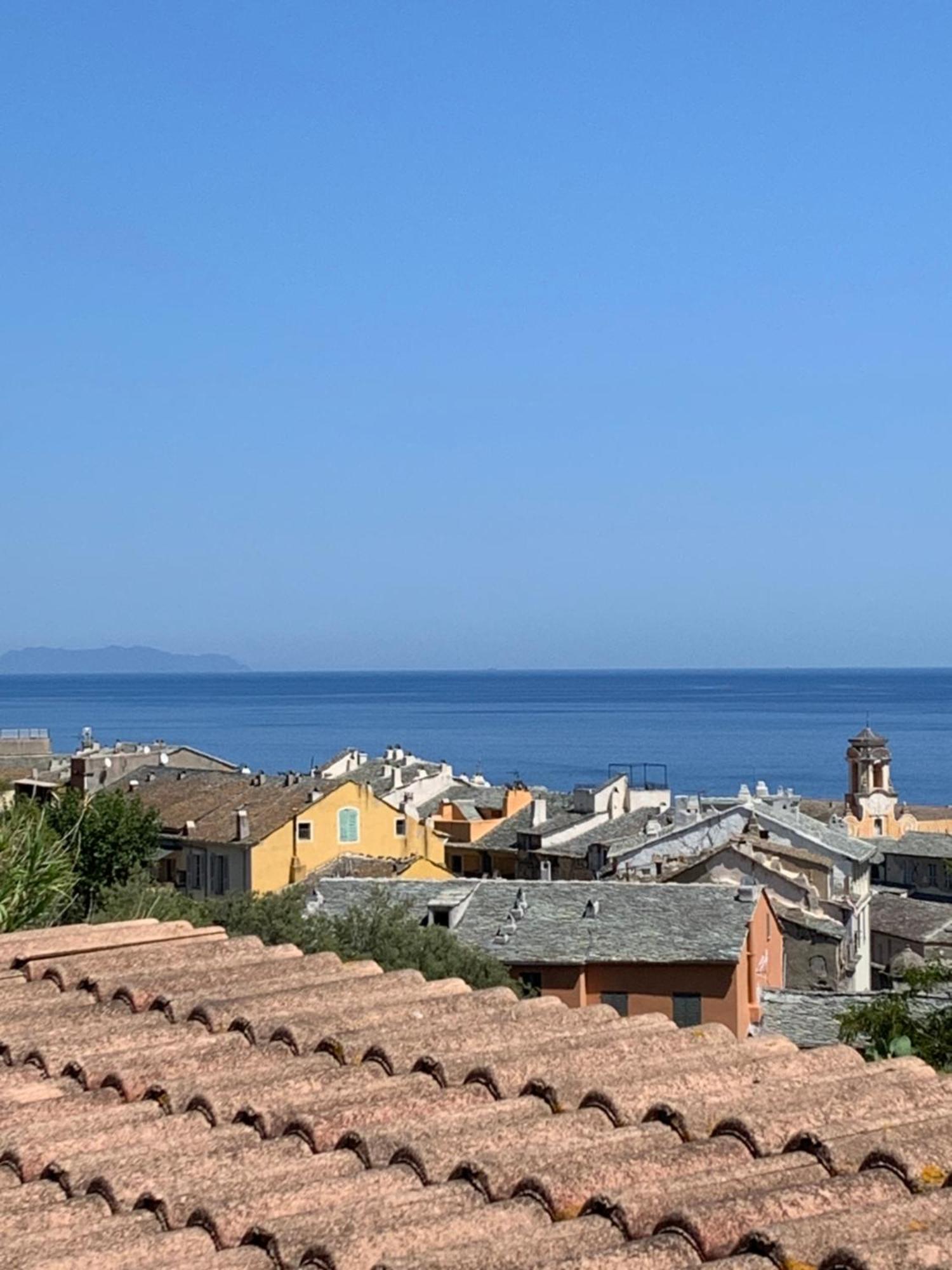 Magnifique Maison Avec Vue Mer Hauteur De Bastia Экстерьер фото